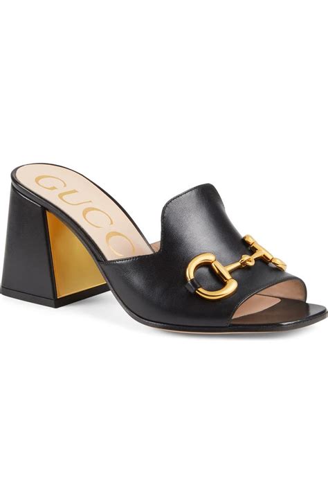 gucci baby horsebit slide sandal